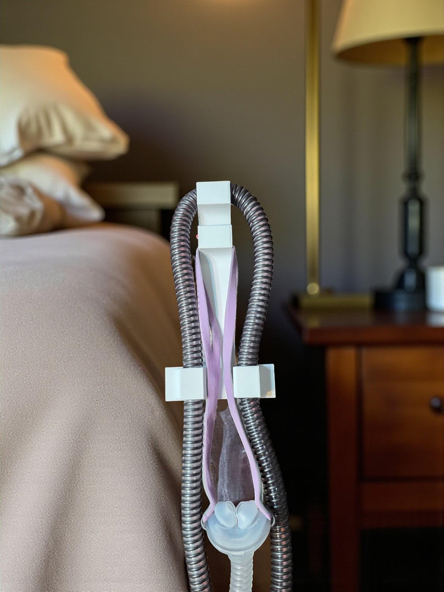 CPAP Buddy, CPAP house organizer, cpap hose, cpap hose holder