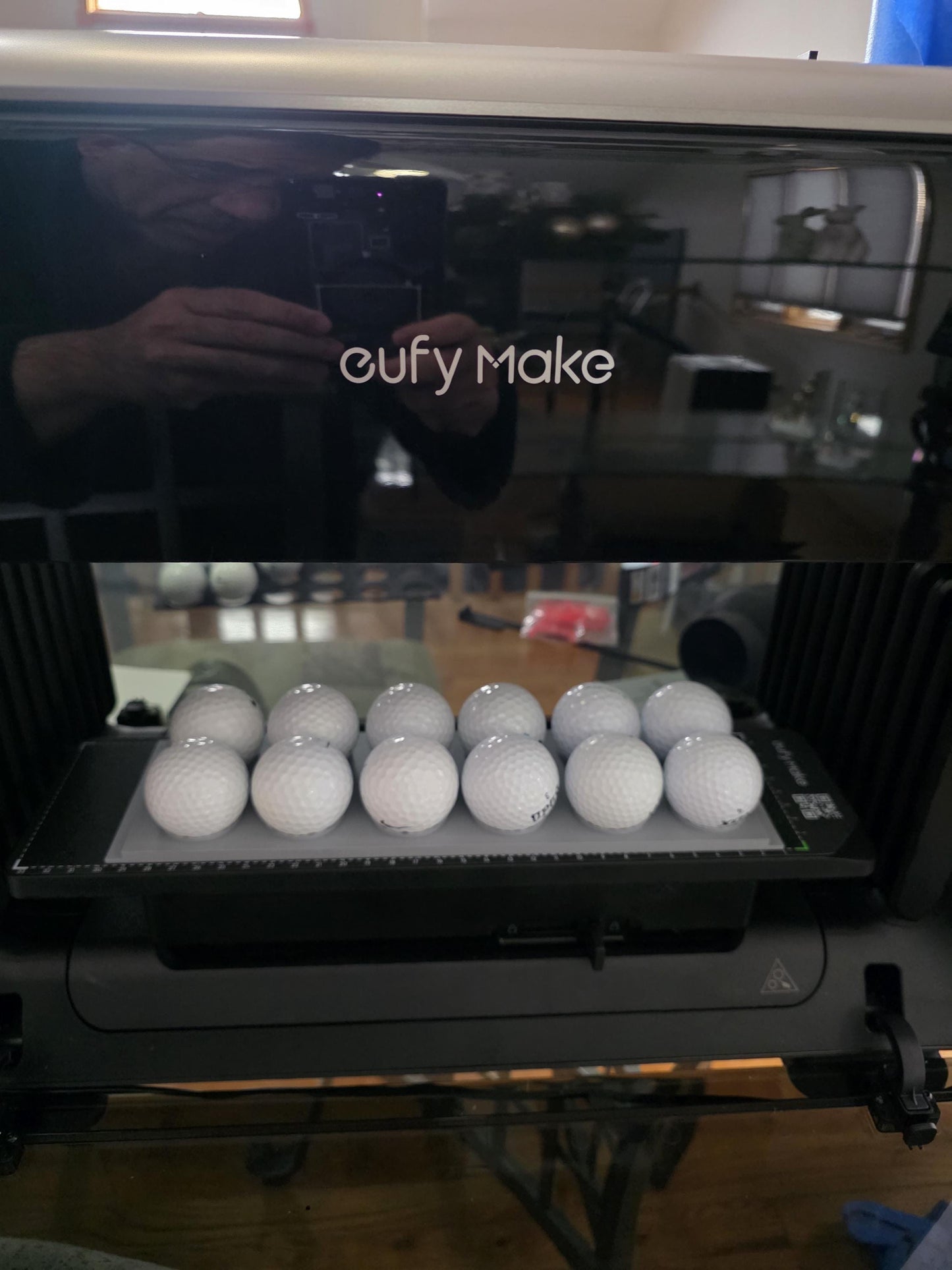 EUFY E1 UV Printer 12 Golf Ball Jig, Gol Ball UV printing, Golf Ball Jig, Golf Ball template