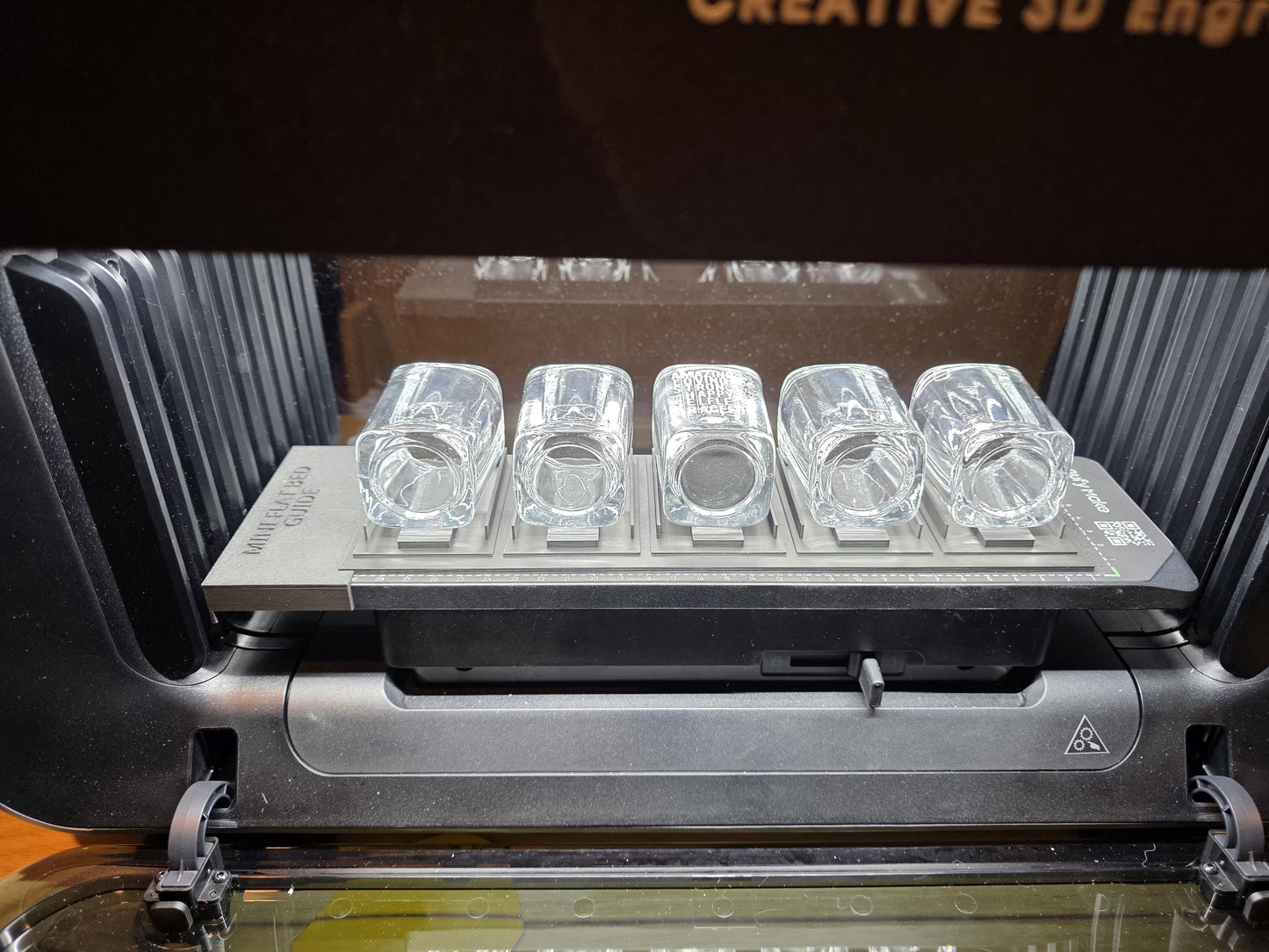EUFY E1 UV Printer Shot Glass Jig, Shot Glass UV printing, Shot Glass Jig, Shot Glass Tag template