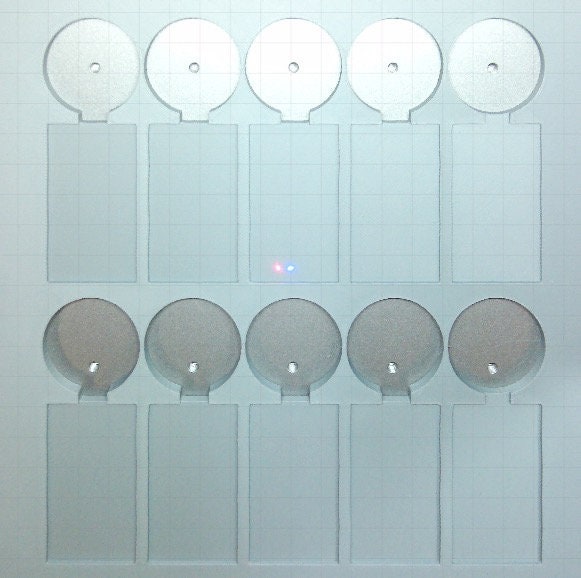 10 Wood Rectangle Key Chains Jig xTool F1 Ultra, 3D Printed Jig, xTool Fiber Laser Jig, xTool F1 Ultra Jig, Fiber Jig, 3D Jig, XCS File