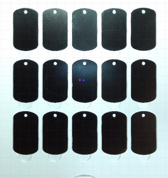 15 Military Dog Tag Jig xTool F1 Ultra, 3D Printed Jig, xTool Fiber Laser Jig, xTool F1 Ultra Jig, Fiber Jig, 3D Jig, XCS File