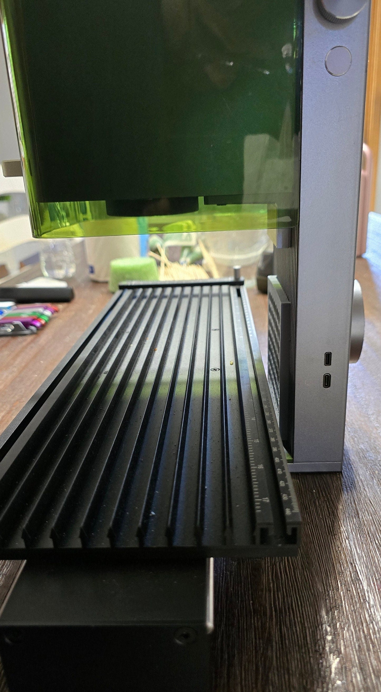 xTool F1 Ultra or F1 Internal Carbon Pre Filter, 3D Printed Jig, xTool Fiber Laser Jig, xTool F1 Ultra Jig, Fiber Jig, 3D Jig, XCS File
