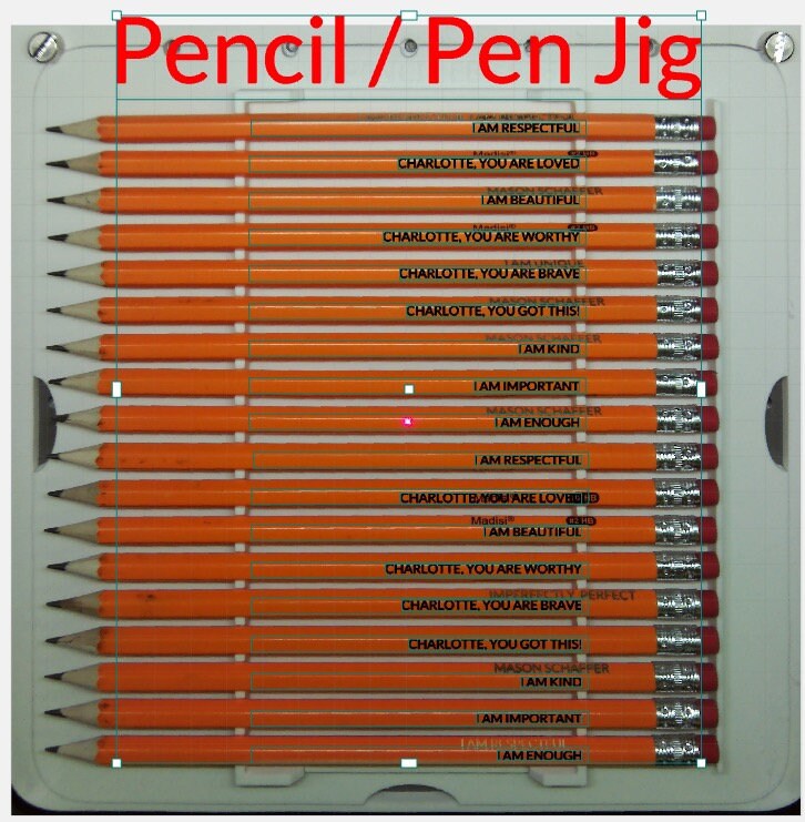 xtool f1 ultra penci and pen jig