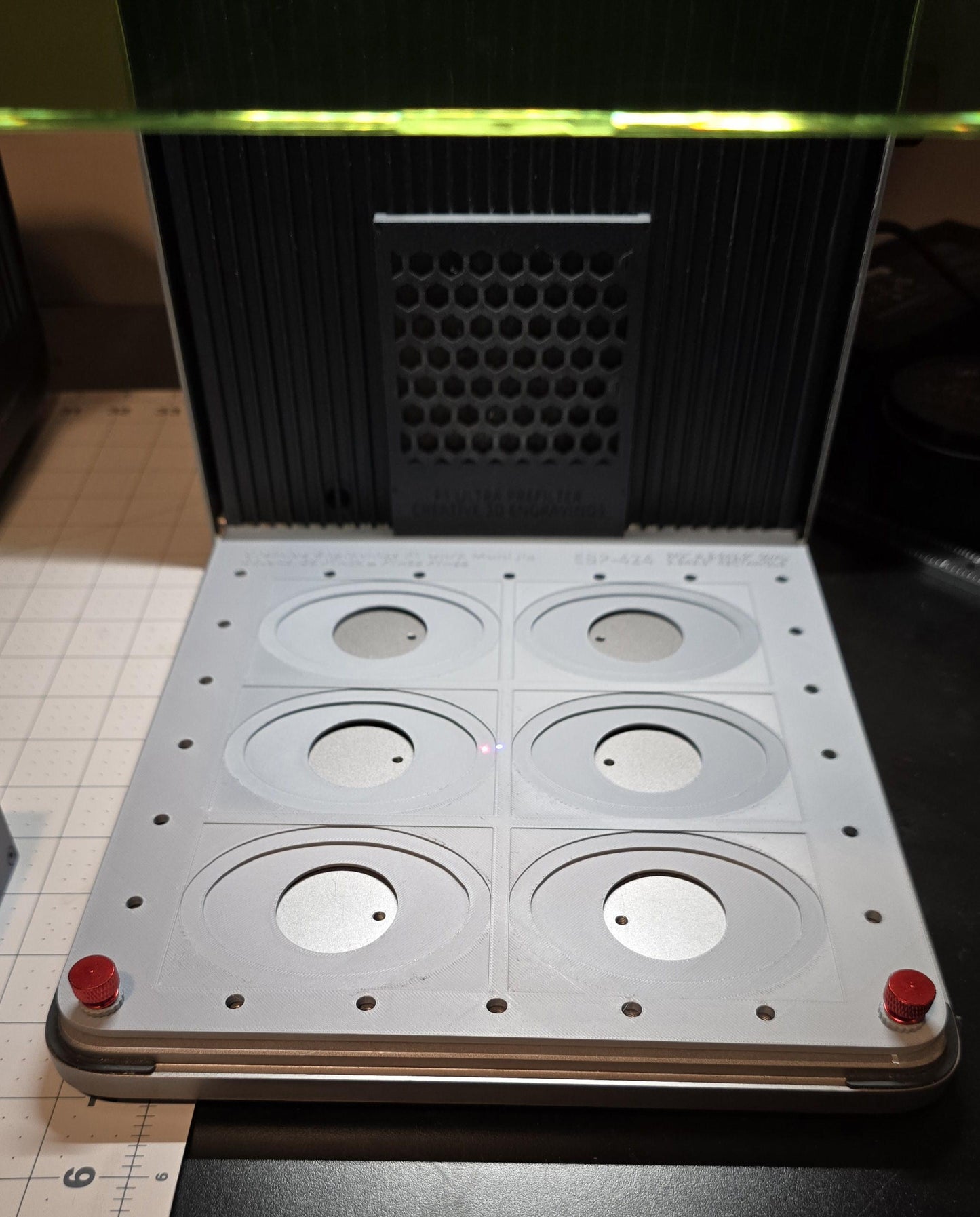 JDS PTH2X & PTH50 3.5 x 2.5 Rectangle, 3 x 2, 3.5x2.5 Oval xTool F1 Ultra, 3D Printed Jig, xTool Fiber Laser Jig, xTool F1, Fiber Jig, XCS