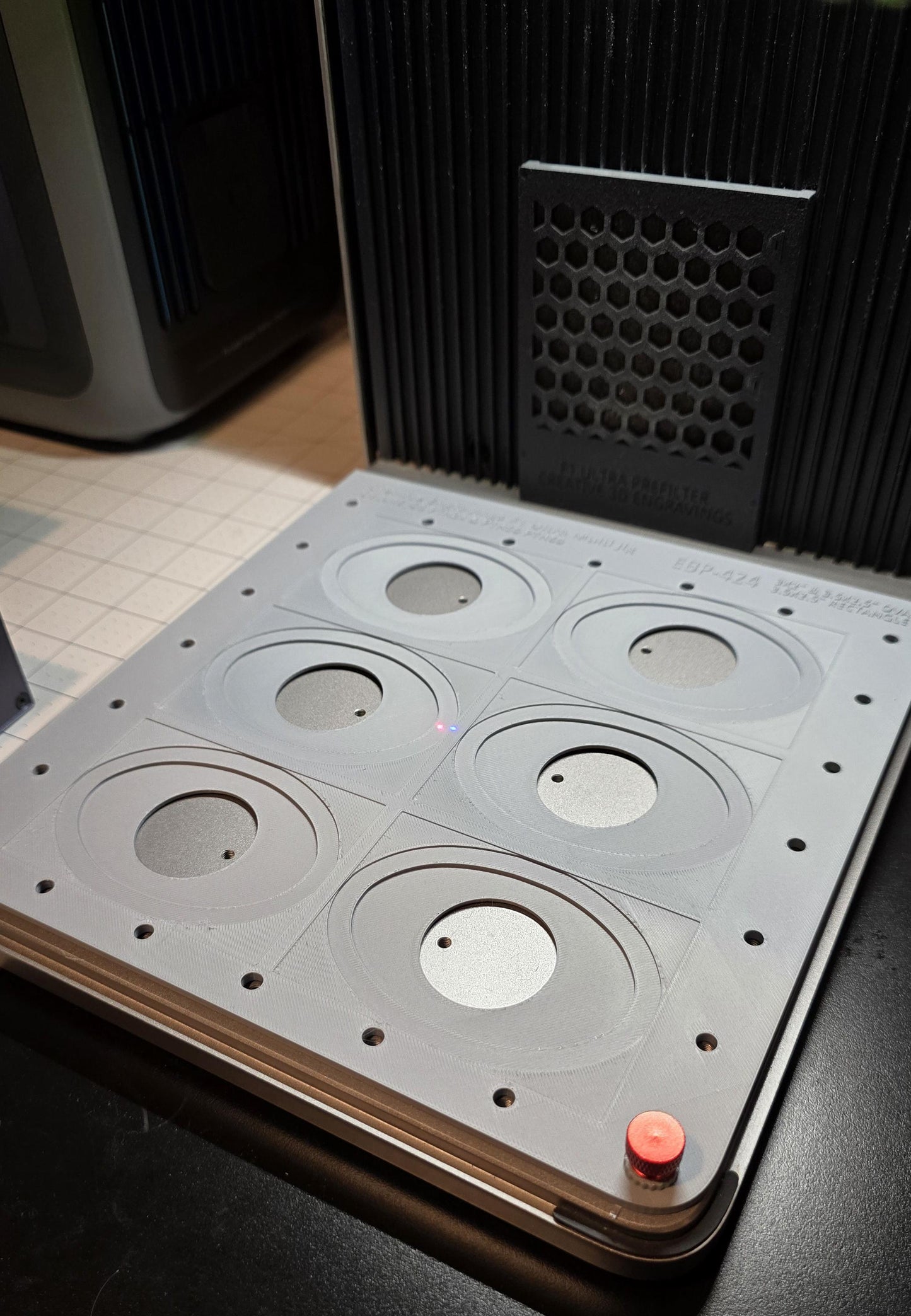 JDS PTH2X & PTH50 3.5 x 2.5 Rectangle, 3 x 2, 3.5x2.5 Oval xTool F1 Ultra, 3D Printed Jig, xTool Fiber Laser Jig, xTool F1, Fiber Jig, XCS