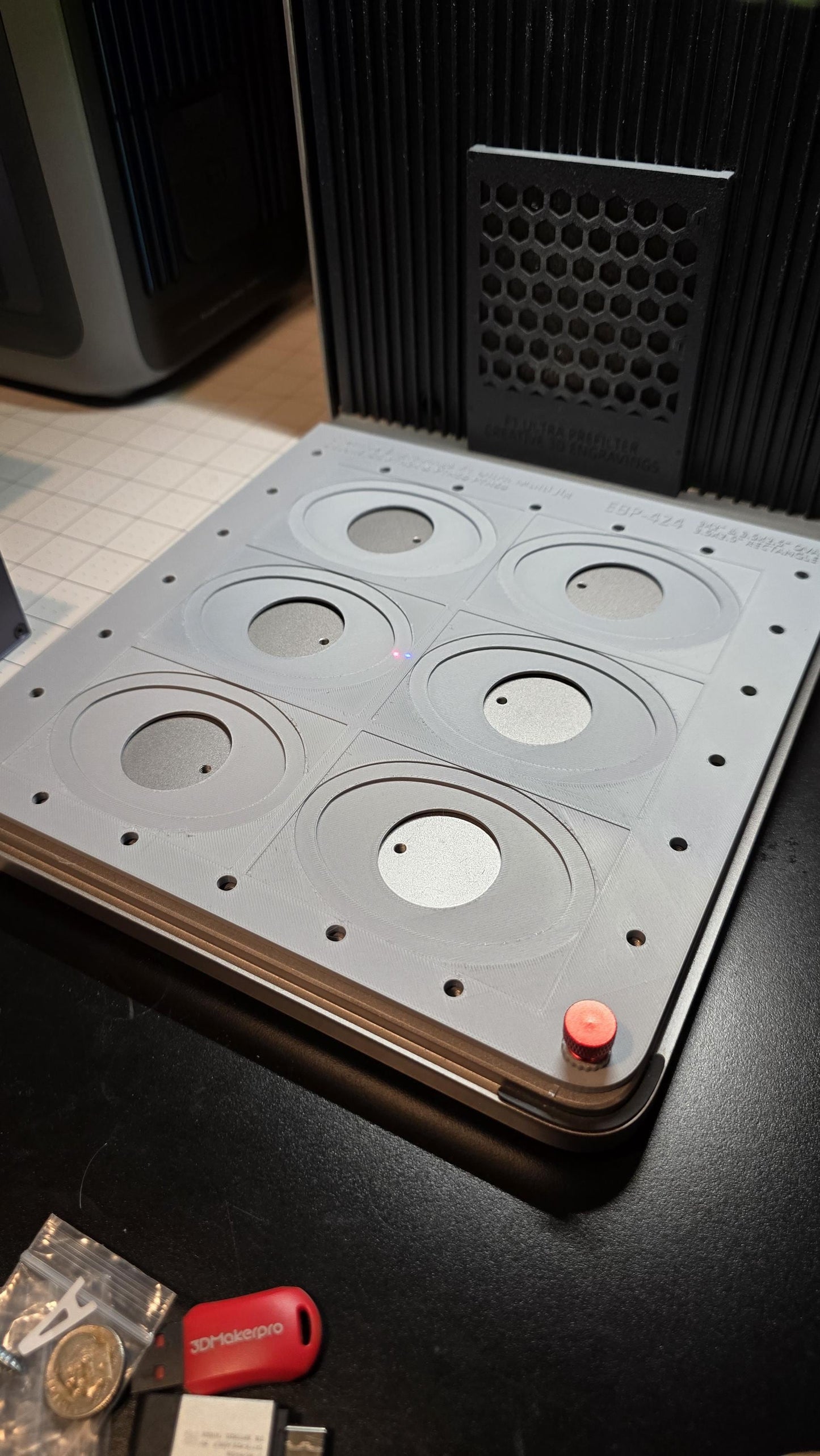 JDS PTH2X & PTH50 3.5 x 2.5 Rectangle, 3 x 2, 3.5x2.5 Oval xTool F1 Ultra, 3D Printed Jig, xTool Fiber Laser Jig, xTool F1, Fiber Jig, XCS