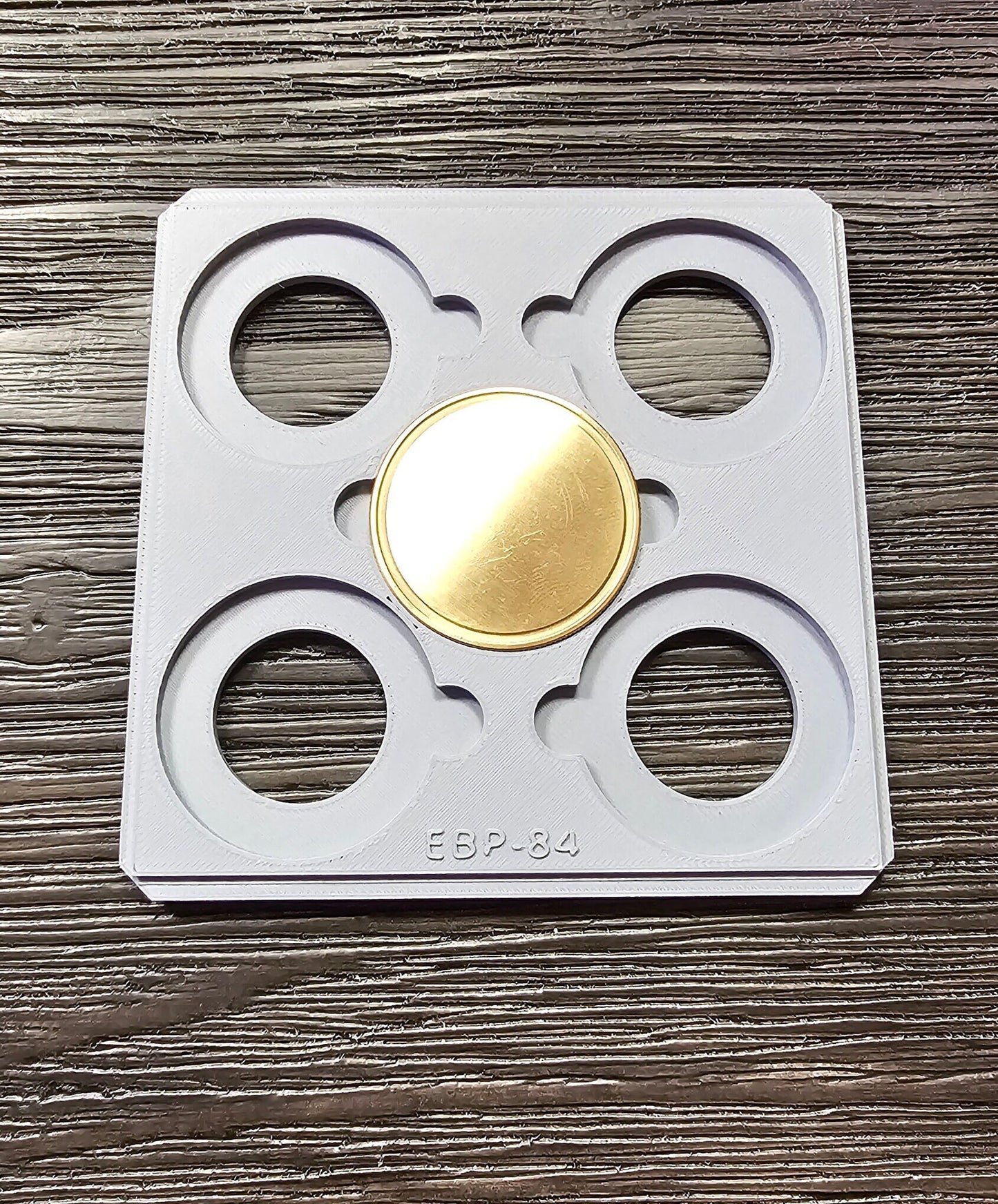 xTool F1 Laser Engraver 40mm Brass Challanger Coin Jig