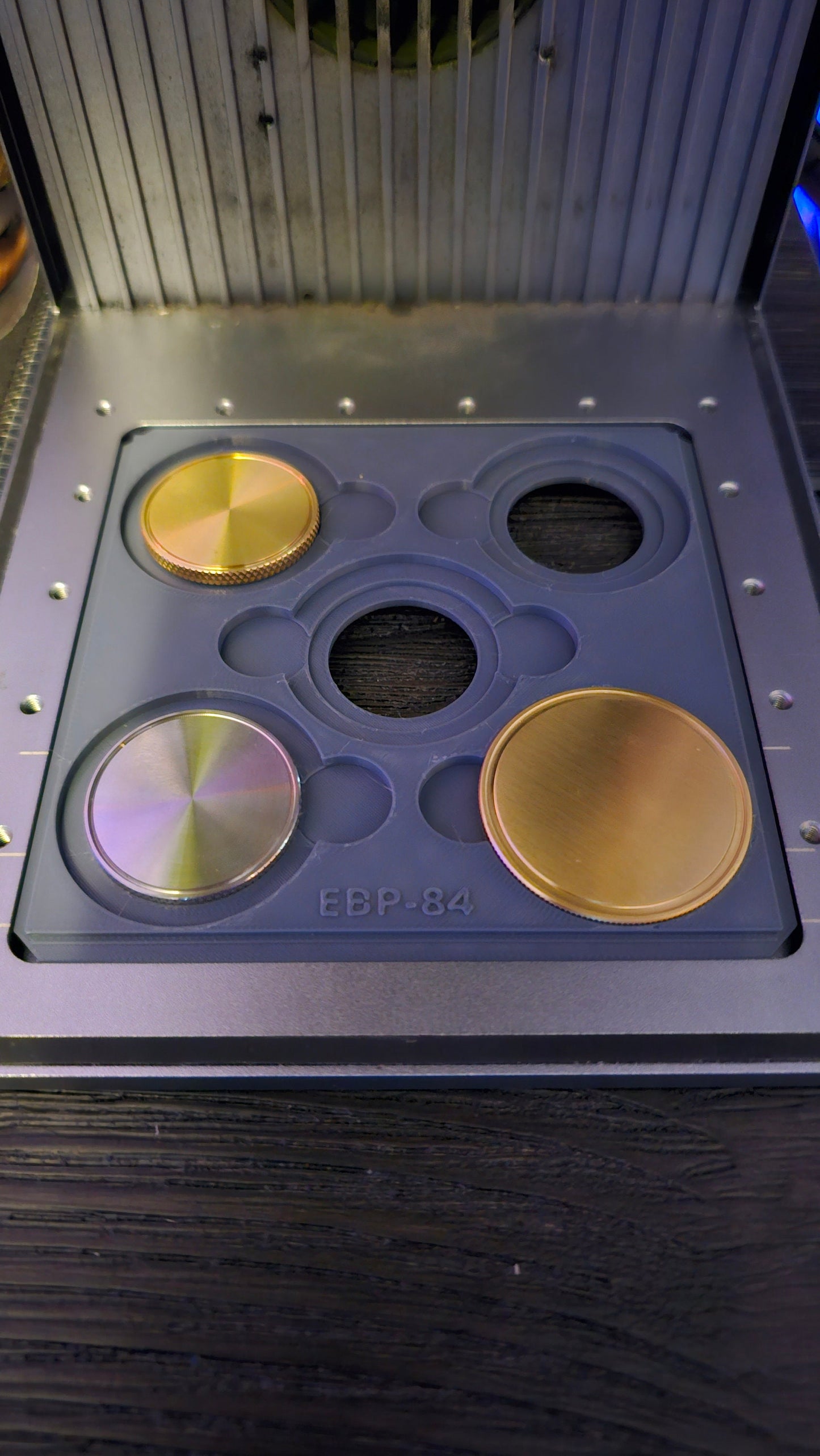 Xtool Fi Challanger Coin Jig to organize all your jigs