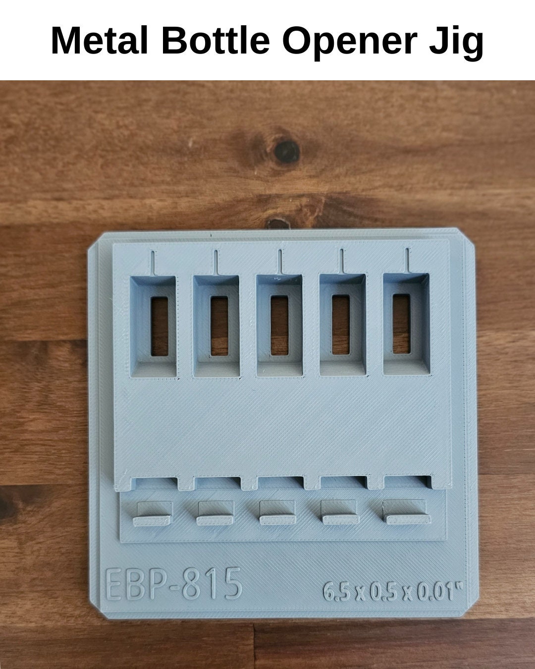 xTool F1 Laser Engraver Bottle Opener Key Chain Jig with Alignment