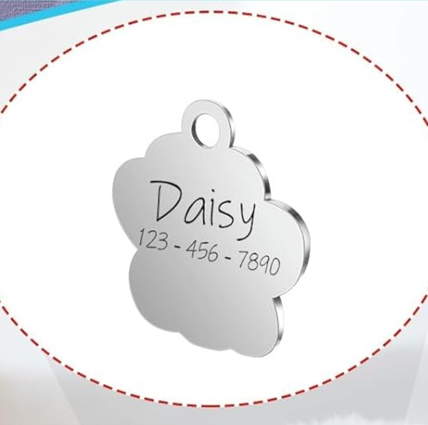 9 Paw Tag Jig xTool F1 Laser Engraver