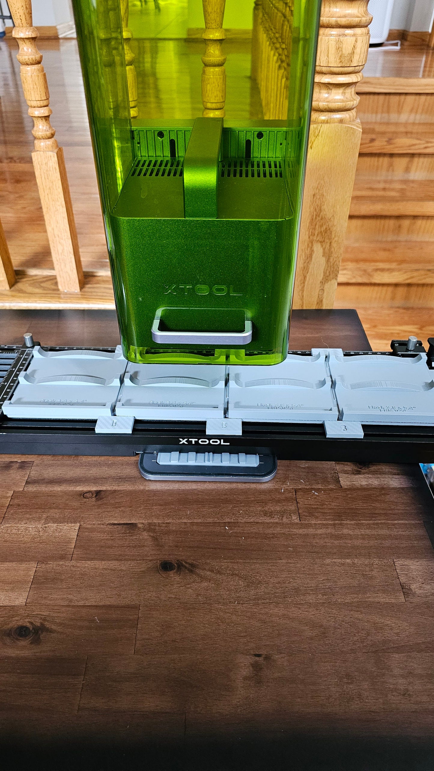 Flask Jig for the xTool F1 Laser Engraver