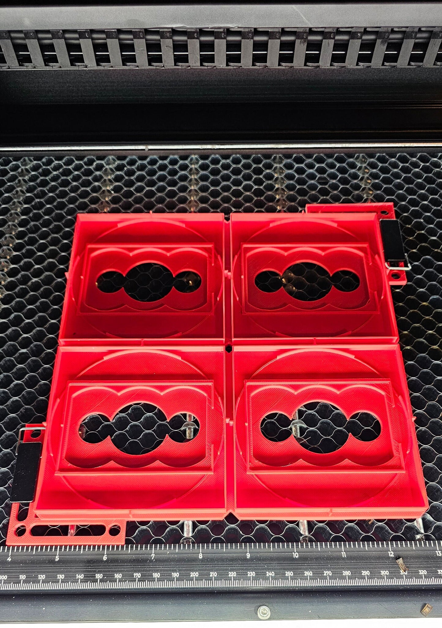 S1 Deluxe Square and Circle Coaster for xTool S1 Diode Laser Jig