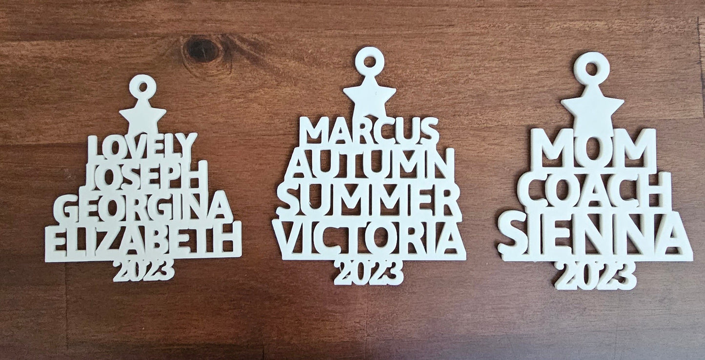 Family Christmas Ornament