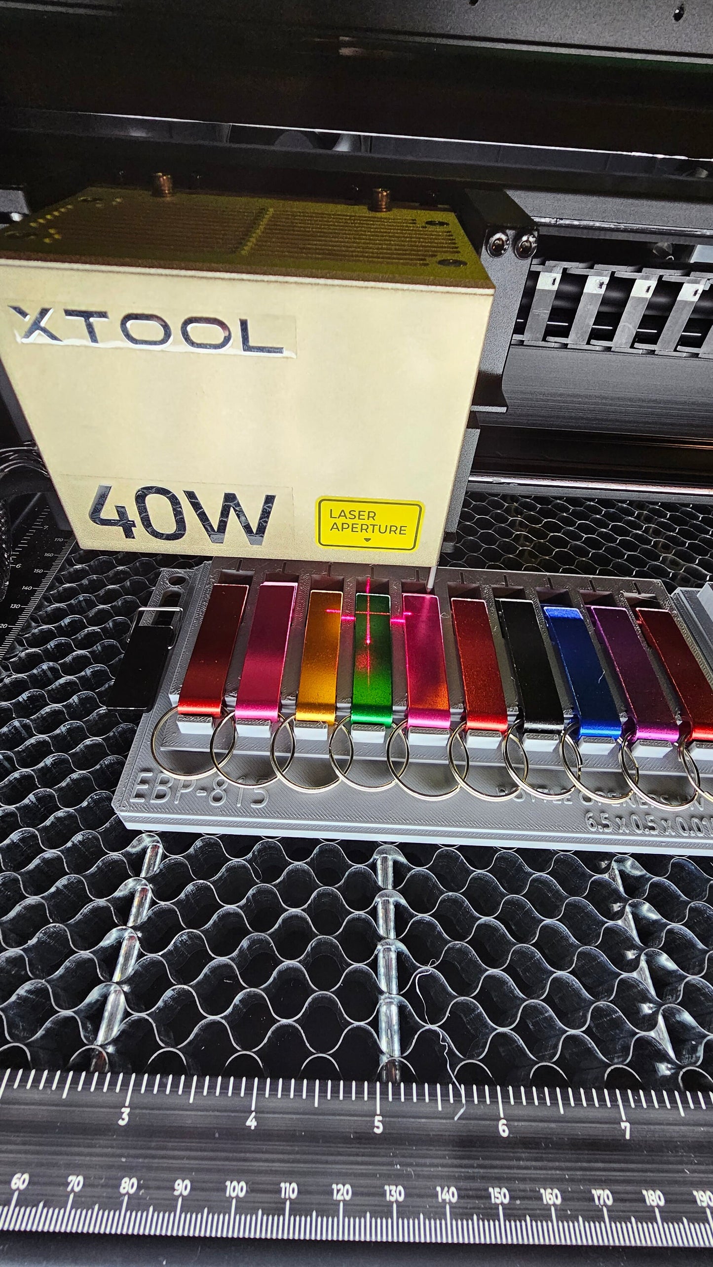 Aluminum bottle opener jig S1. P2 xtool