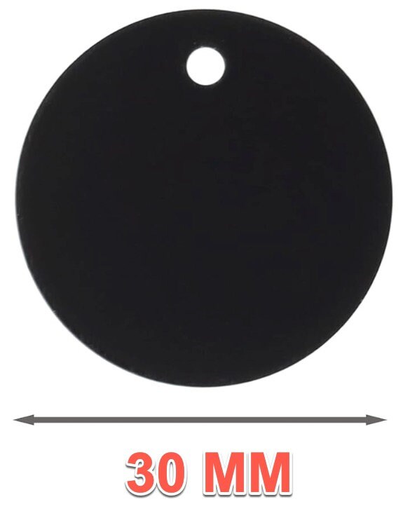 25 & 30mm Circle Dog Tag Jig xTool F1 Laser Engraver