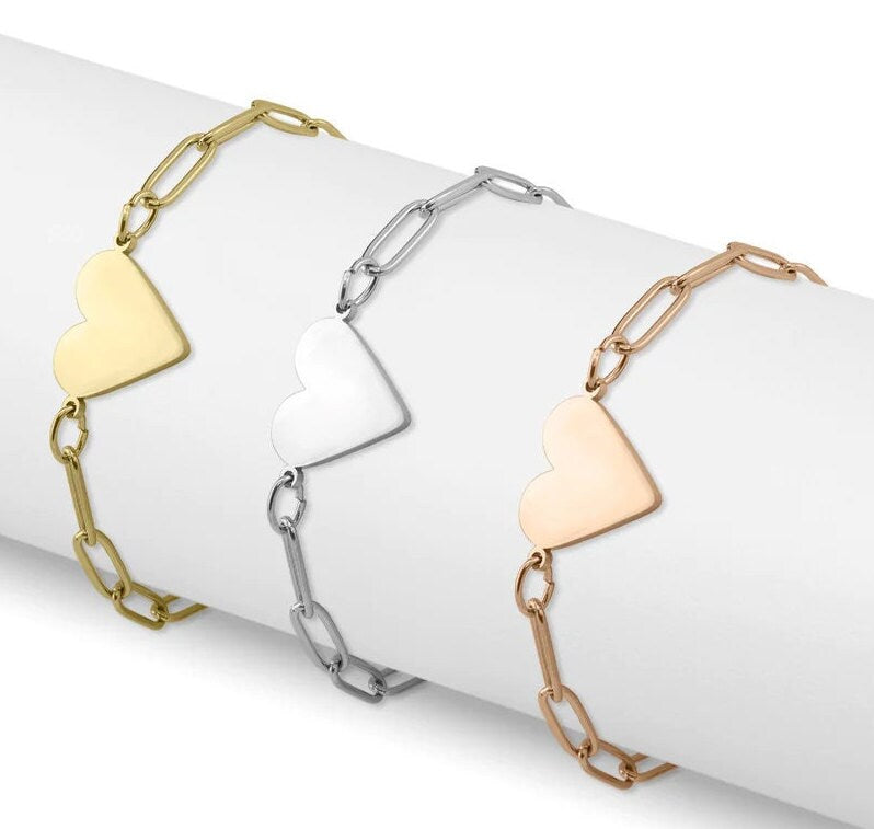 16 mm Paperclip Heart Bracelet / SBB0303 Jig xTool F1 Laser Engraver