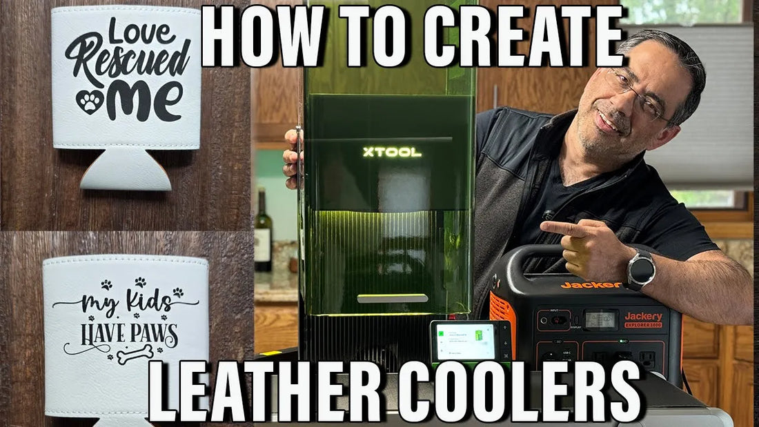 DIY Custom Leather Cooler with Laser Engraving: Easy Tutorial