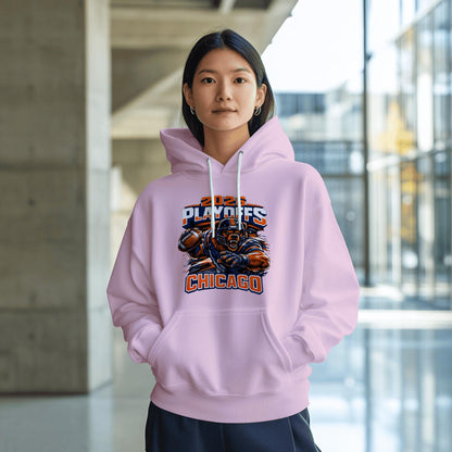 Football Playoff Hoodies – Custom Team Color Hoodies & Chicago Playoff Tees