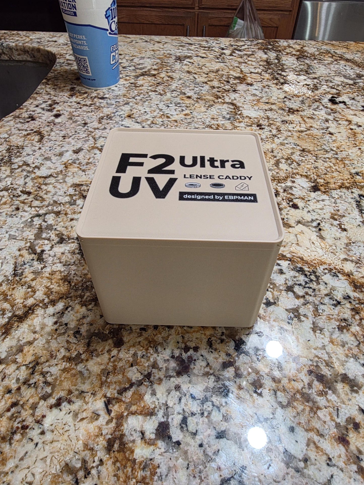 xTool F2 Ultra Lens Caddy – Protective Laser Lens Holder & Storage Case