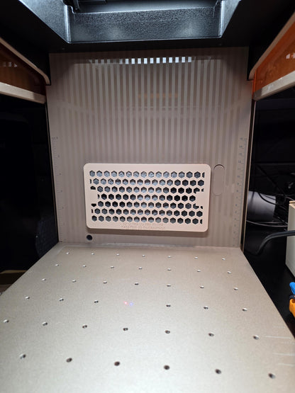 xTool F2 Ultra Prefilter - Carbon Filter Cover & 3D Printed Jig for Laser Exhaust