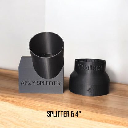 New xTool AP2 SafetyPro Air Purifier Splitter, F1 Ultra & S1 Inline Y Adapter for xTool Exhaust Fan, F2 Ultra splitter