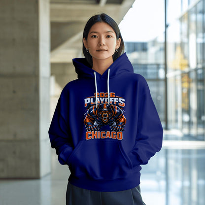 Football Playoff Hoodies – Custom Team Color Hoodies & Chicago Playoff Tees