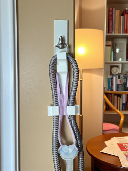 CPAP Buddy, CPAP house organizer, cpap hose, cpap hose holder