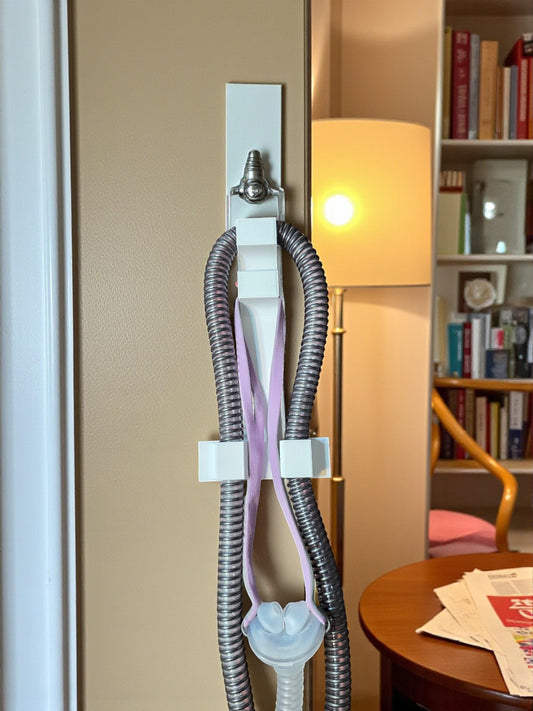 CPAP Buddy, CPAP house organizer, cpap hose, cpap hose holder