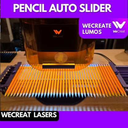 WeCreat Lumos SLIDER VERSION Pencil & Pen Jig with Alignment Lumos Laser Engraver, Lumos Laser, WeCreat lumos, lumos pencil jig