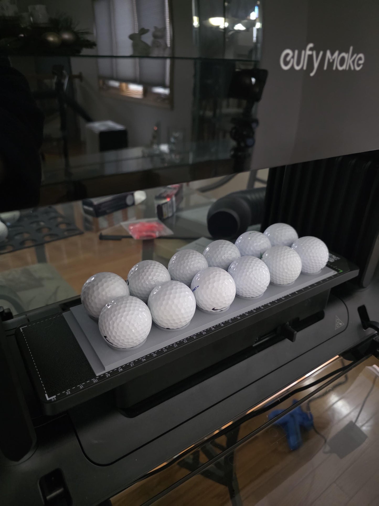 EUFY E1 UV Printer 12 Golf Ball Jig, Gol Ball UV printing, Golf Ball Jig, Golf Ball template