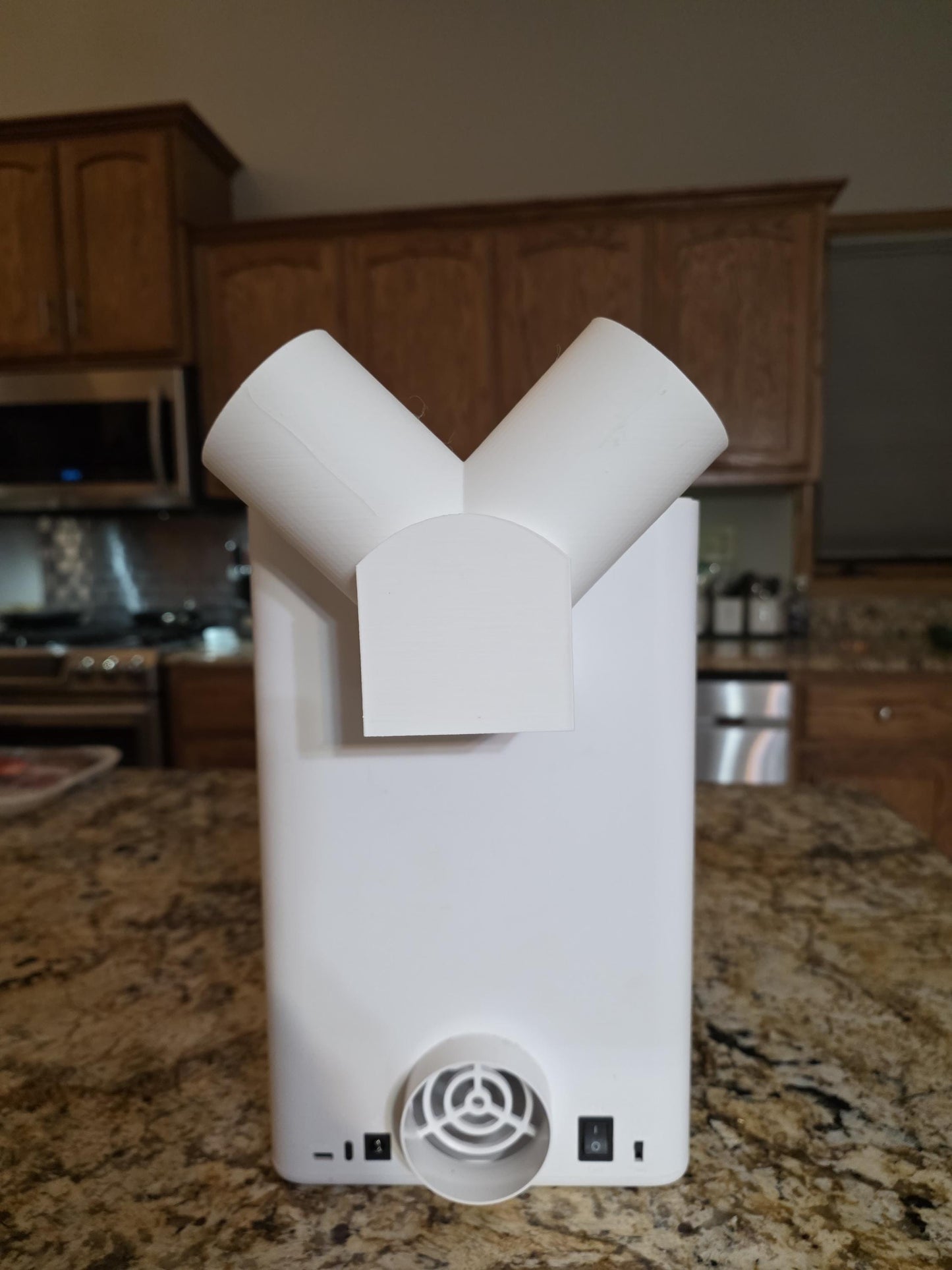 xTool F1 F2 Splitter – Desktop Air Purifier Y Splitter for Dual Laser Compatibility