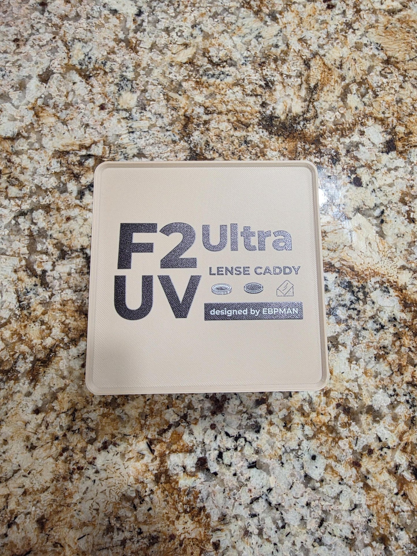 xTool F2 Ultra Lens Caddy – Protective Laser Lens Holder & Storage Case