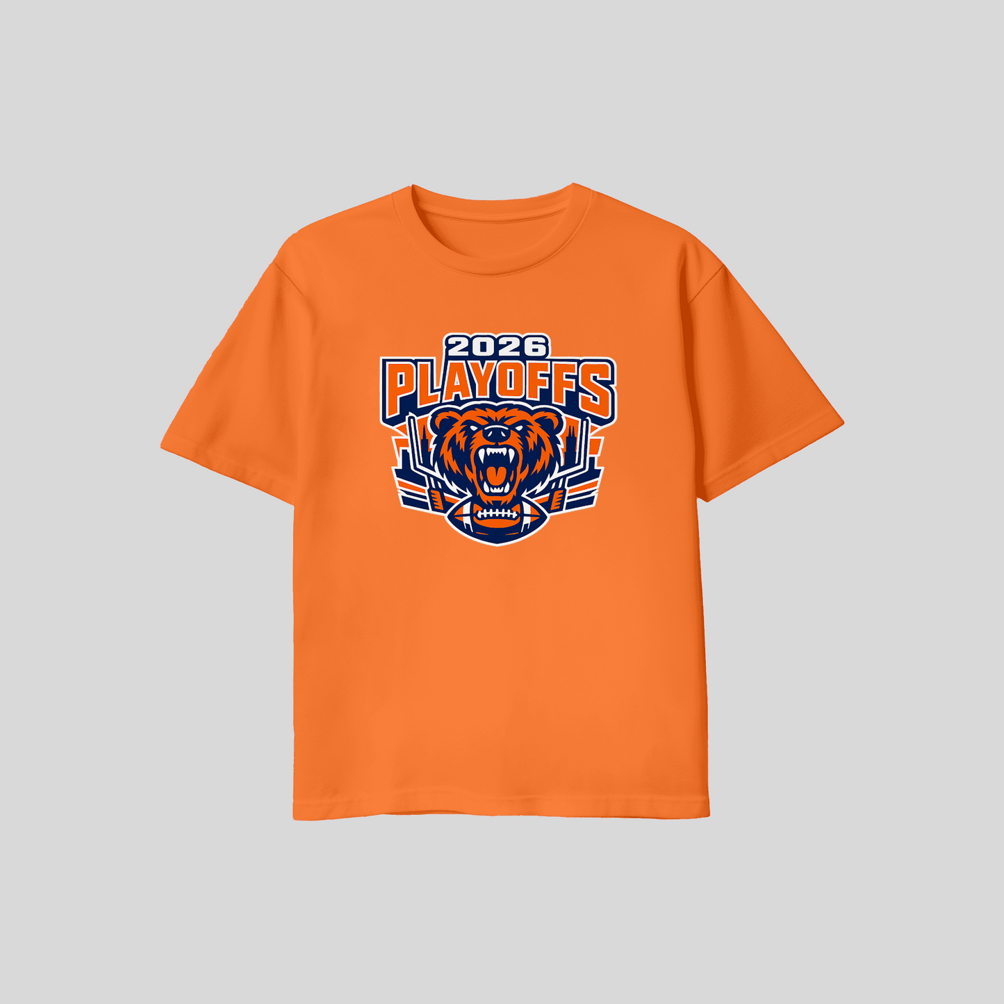 Football Playoff Hoodies – Custom Team Color Hoodies & Chicago Playoff Tees