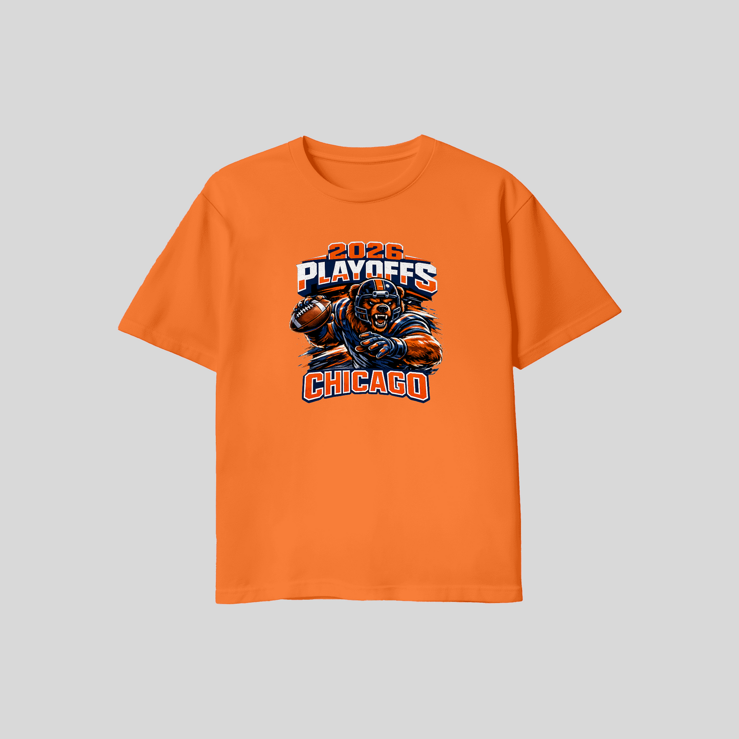 Football Playoff Hoodies – Custom Team Color Hoodies & Chicago Playoff Tees