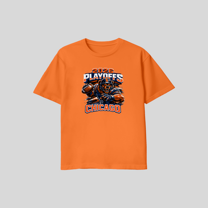 Football Playoff Hoodies – Custom Team Color Hoodies & Chicago Playoff Tees