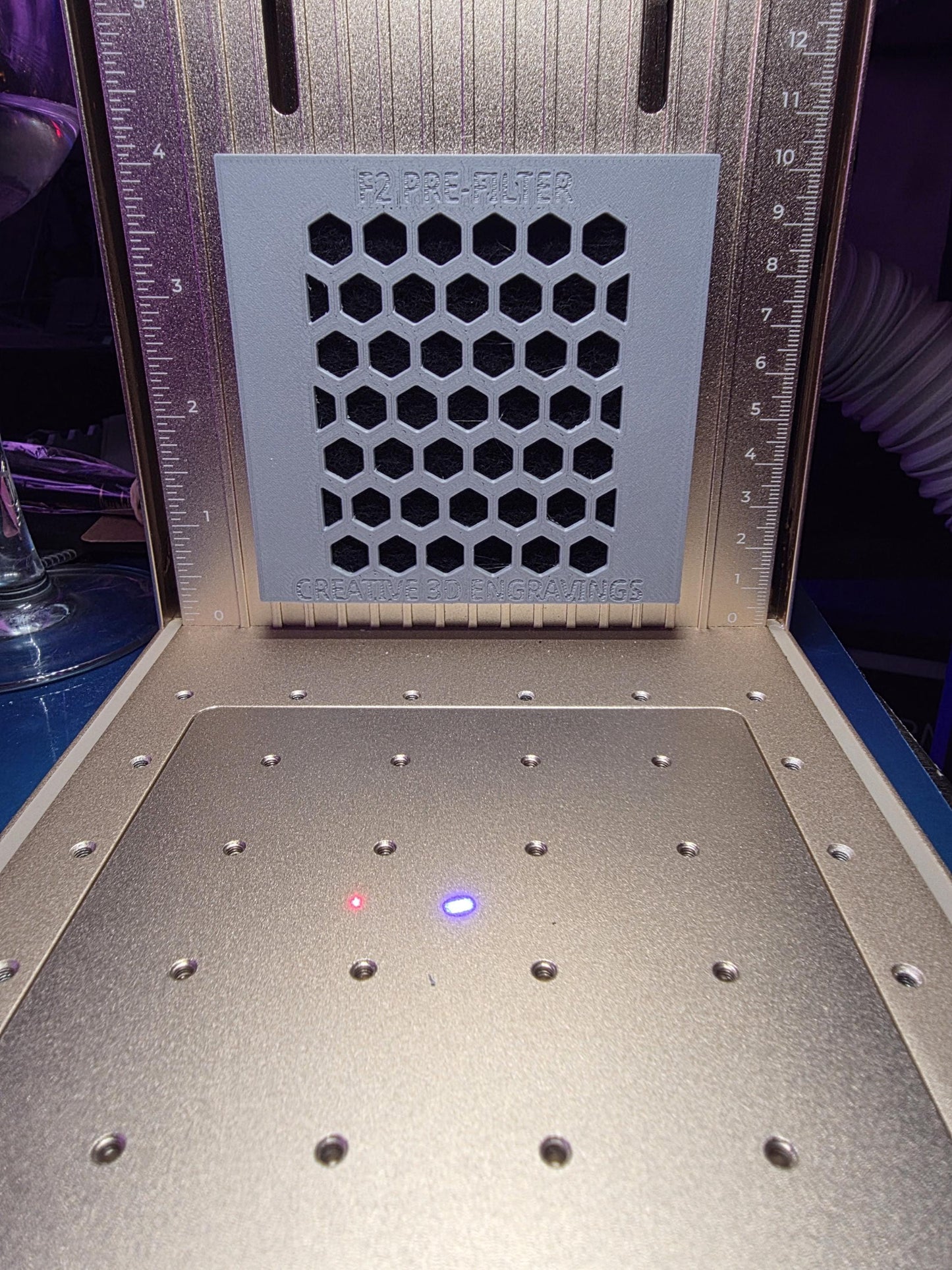 xTool F2 Pre Filter – Carbon Air Filter for Laser Engraving Dust & Smoke Trap