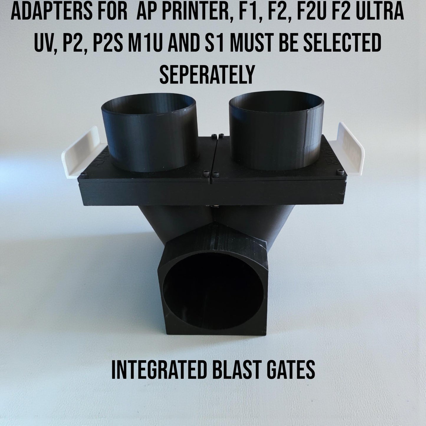 New xTool AP2 SafetyPro Air Purifier Splitter, F1 Ultra & S1 Inline Y Adapter for xTool Exhaust Fan, F2 Ultra splitter