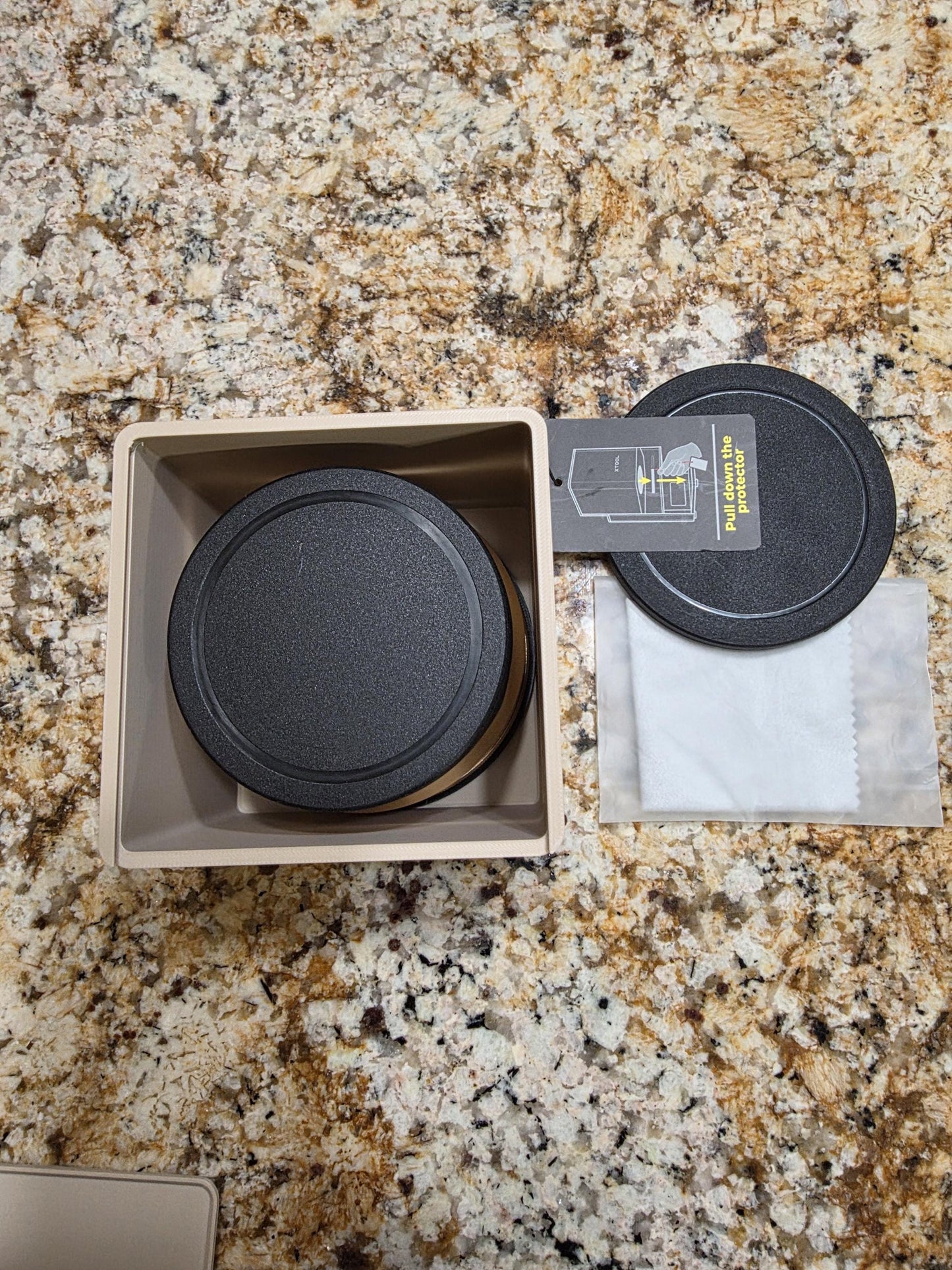 xTool F2 Ultra Lens Caddy – Protective Laser Lens Holder & Storage Case