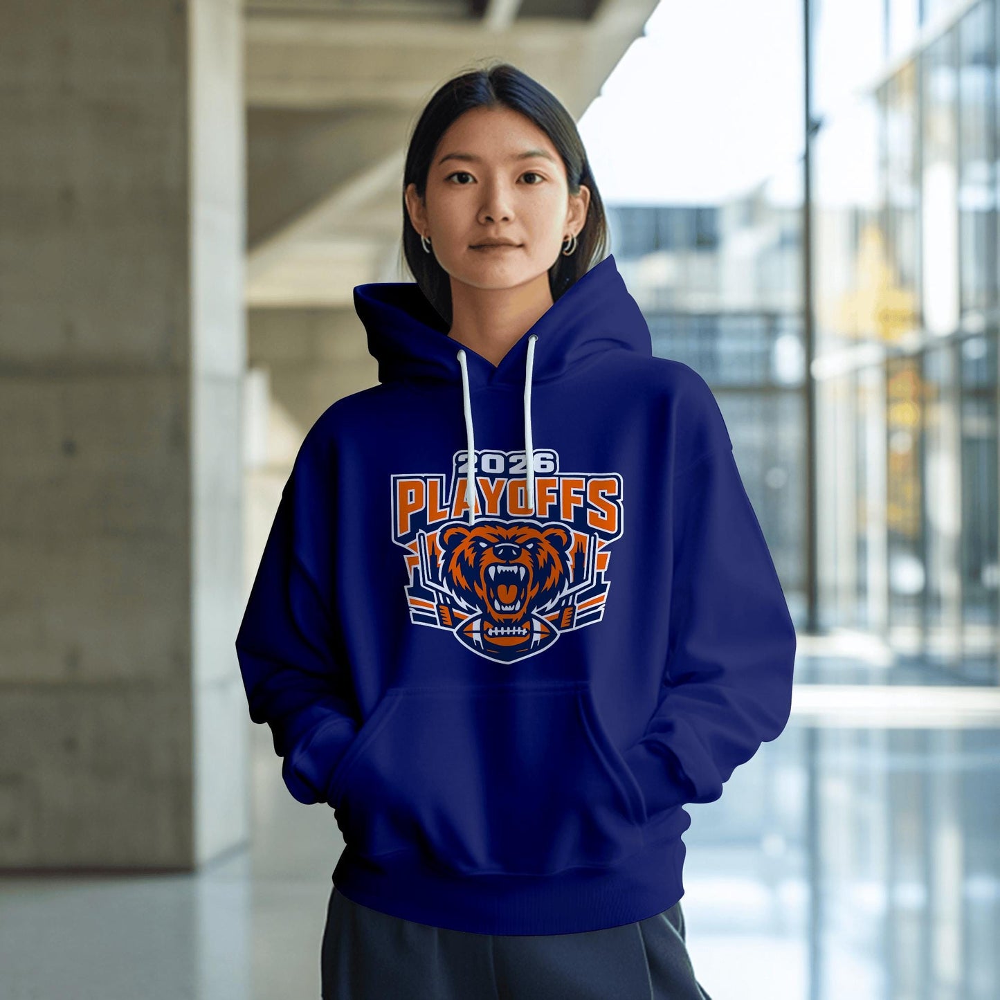 Football Playoff Hoodies – Custom Team Color Hoodies & Chicago Playoff Tees