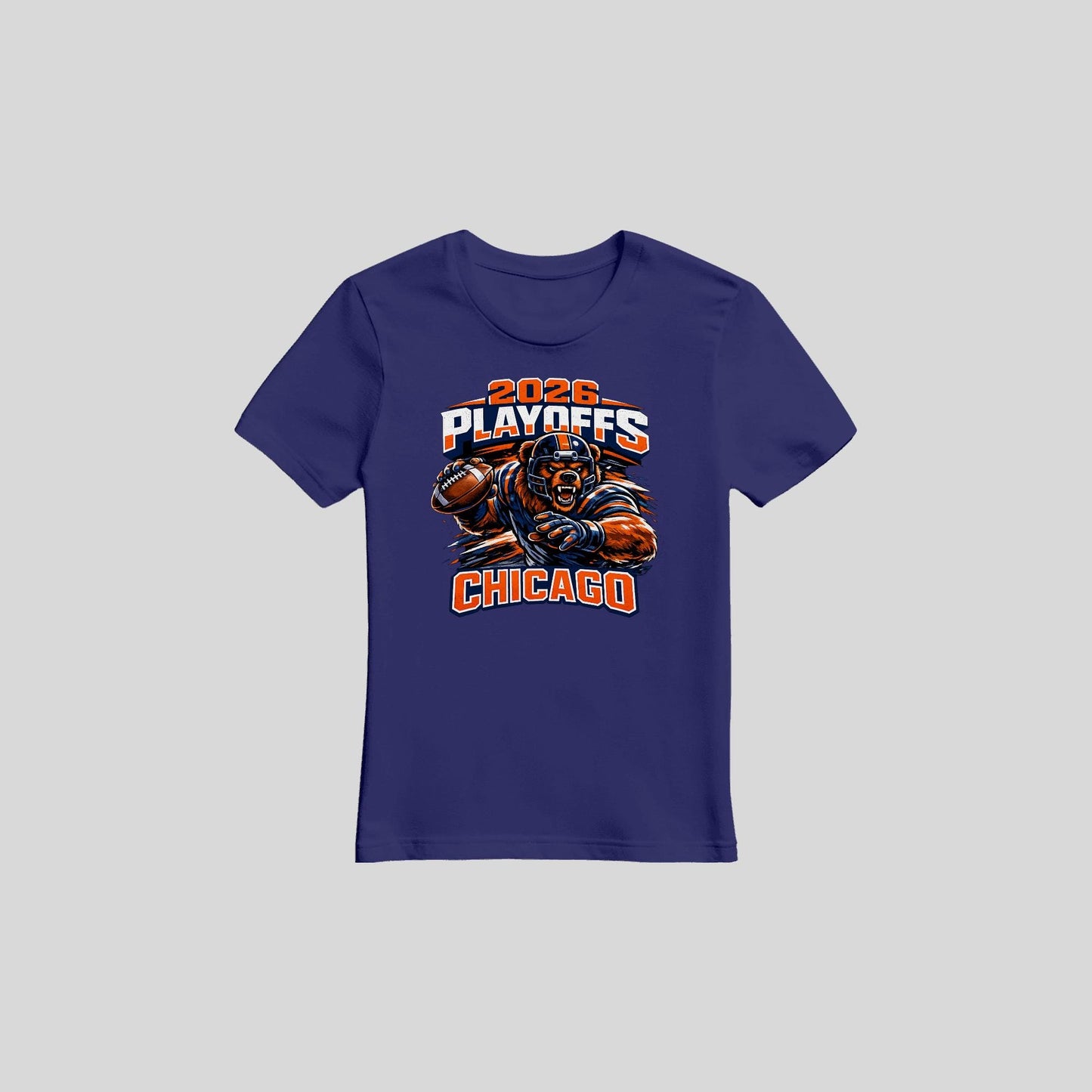 Football Playoff Hoodies – Custom Team Color Hoodies & Chicago Playoff Tees