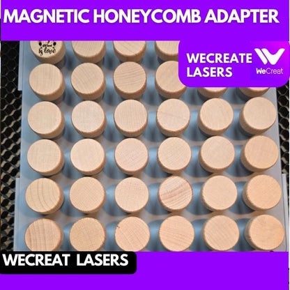 Wecreat Magnetic HoneyComb Adapter for F1 Ultra Jigs works with P2, S1, M1, M1 Ultra, Glowforge and More