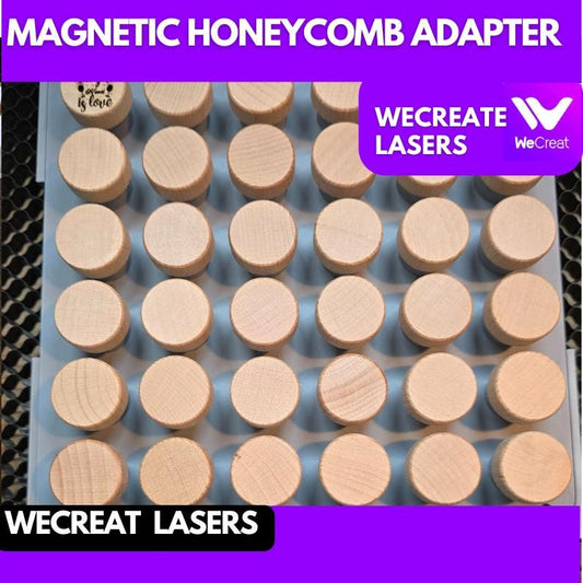 Wecreat Magnetic HoneyComb Adapter for F1 Ultra Jigs works with P2, S1, M1, M1 Ultra, Glowforge and More