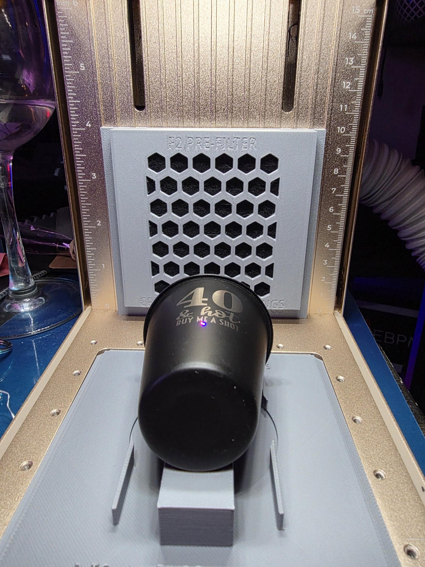 xTool F2 Pre Filter – Carbon Air Filter for Laser Engraving Dust & Smoke Trap