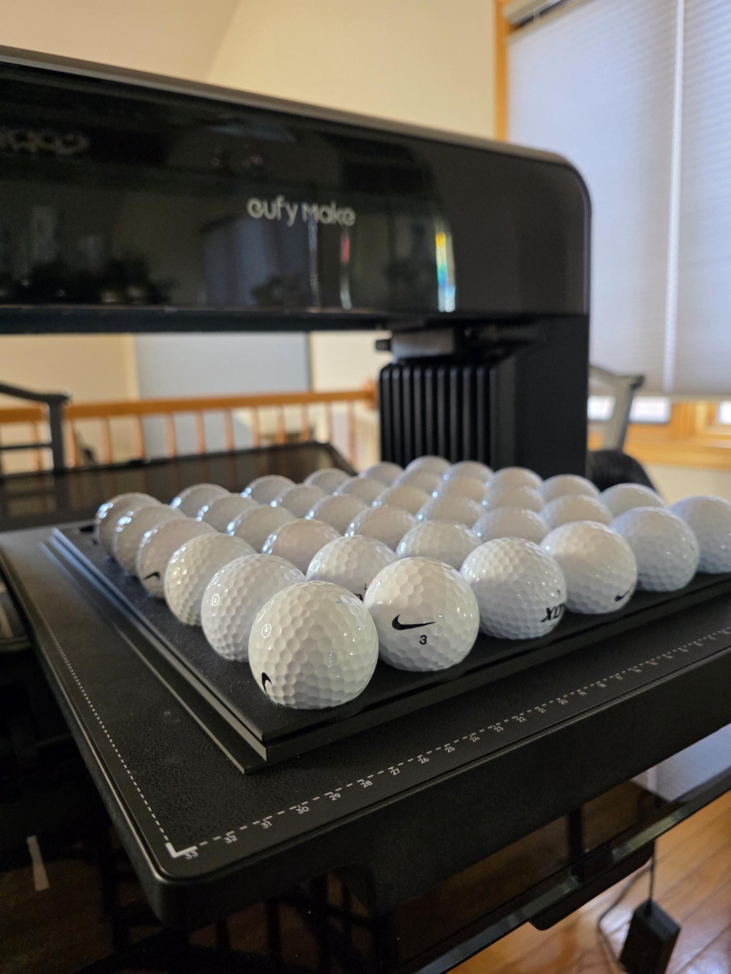 EUFY E1 UV Printer 48 Golf Ball Jig, Gol Ball UV printing, Golf Ball Jig, Golf Ball template