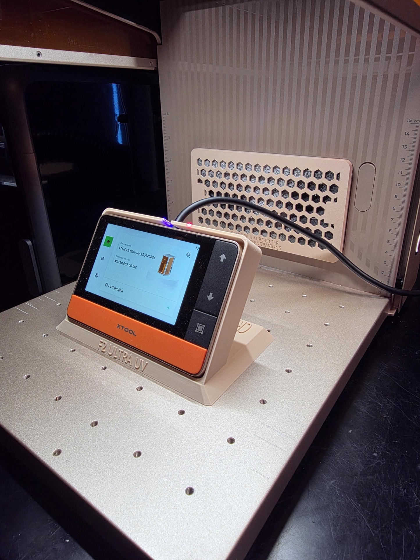 xTool F2 Ultra Stand – Ergonomic Touchscreen Holder & Laser Machine Accessory