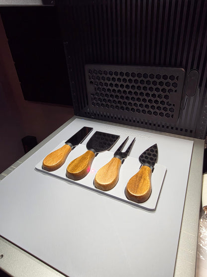 Makerflow Serving Jig – Universal Tool Fixture for Marble Serving Board Engraving