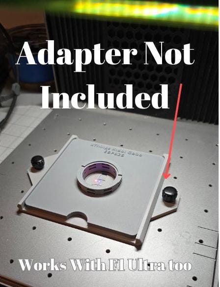 xtool f1 ultra jig 3D Printed Jig, xTool Fiber Laser Jig, Laser Jig, Laser Template, Fiber Jig, 3D Jig, XCS File, F1 Laser Fixture