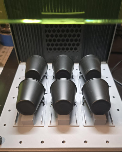 Metal Shot Glass Jig xTool F1 Ultra, 3D Printed Jig, xTool Fiber Laser Jig, xTool F1 Ultra Jig, Fiber Jig, 3D Jig, XCS File