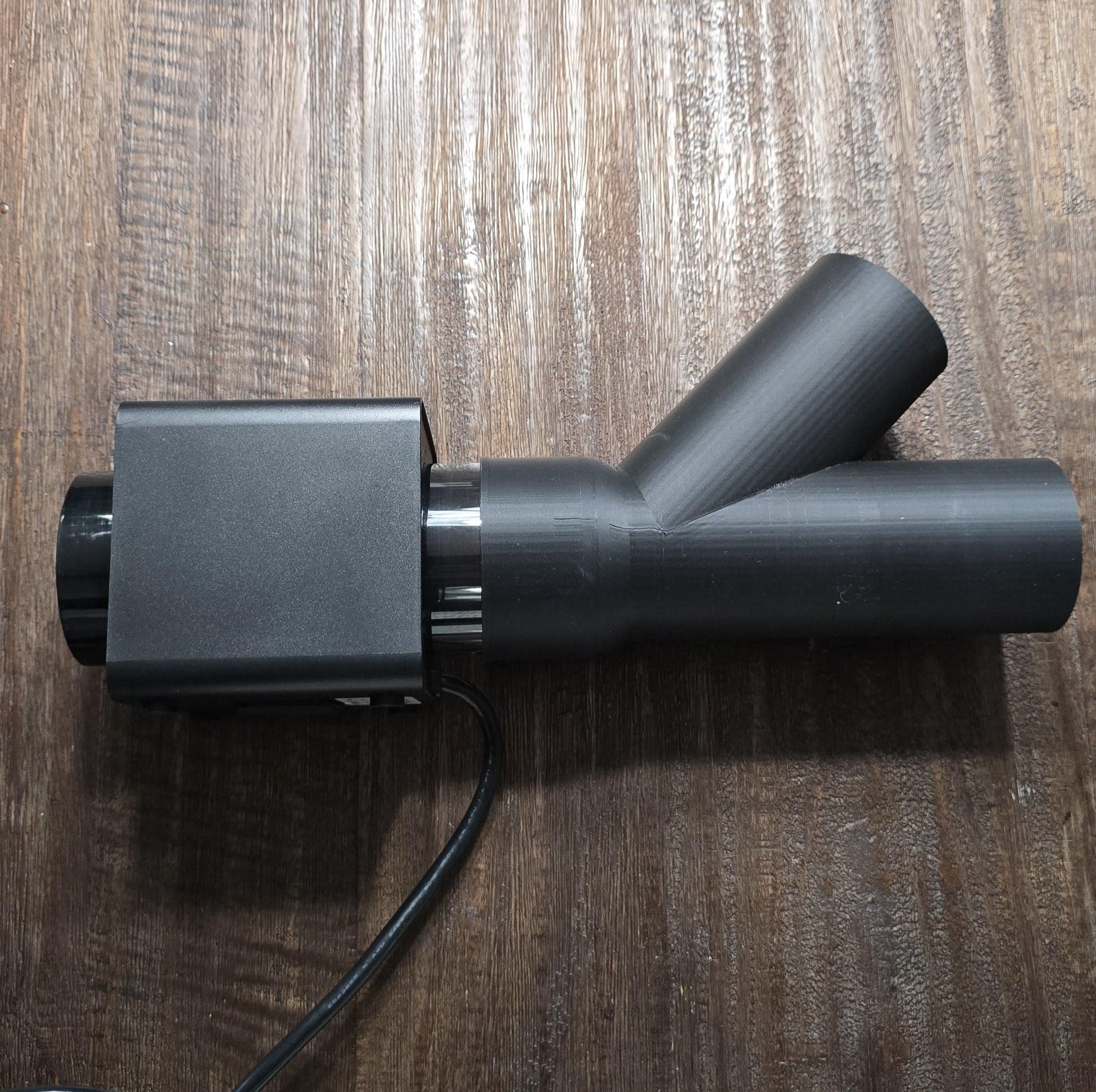 SafetyPro Inline Y Adapter for xTool Exhaust Fan, 3D Printed Jig, xTool Fiber Laser Jig, xTool F1 Ultra Jig, Fiber Jig, XCS File
