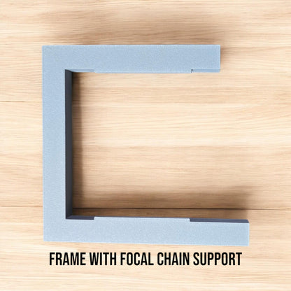 Light Frame for Fiber Lasers Fiber Cob Light, Led light for fiber laser, 3D Printed Jig, xTool Fiber Laser Jig, Fiber Jig,